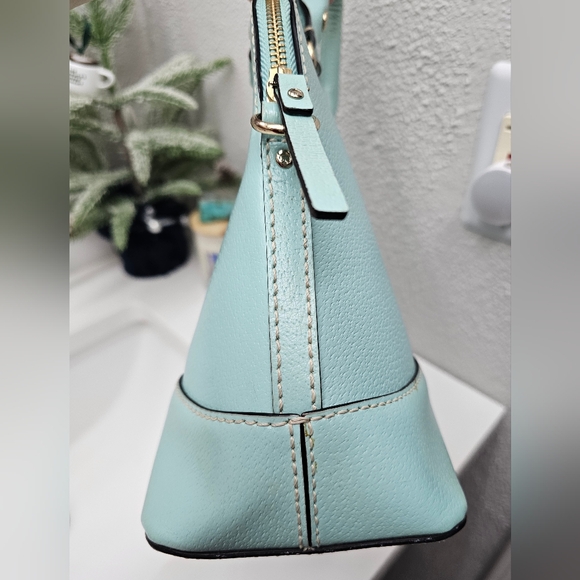 Kate Spade Mint Green Leather Wellesley Rachelle Shoulder Bag - Picture 6 of 15